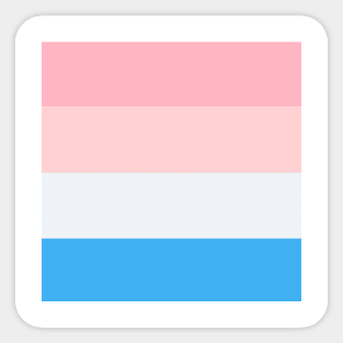 Minimal - Cotton Candy Sticker